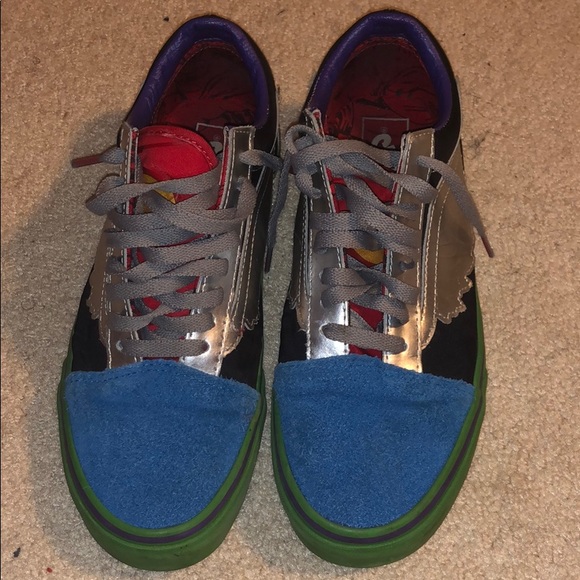 captain america vans shoes